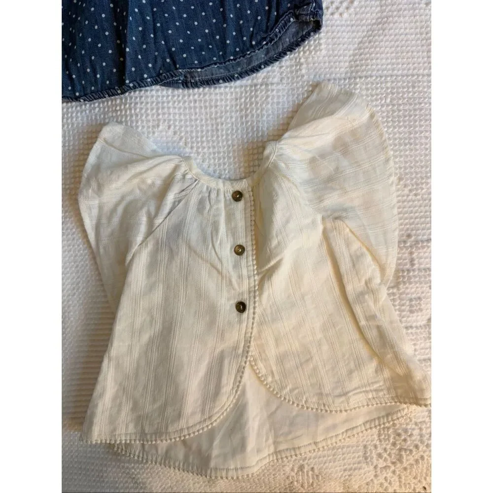 Baby Girl Top Bundle‎ 3-6M Gap Chambray EUC